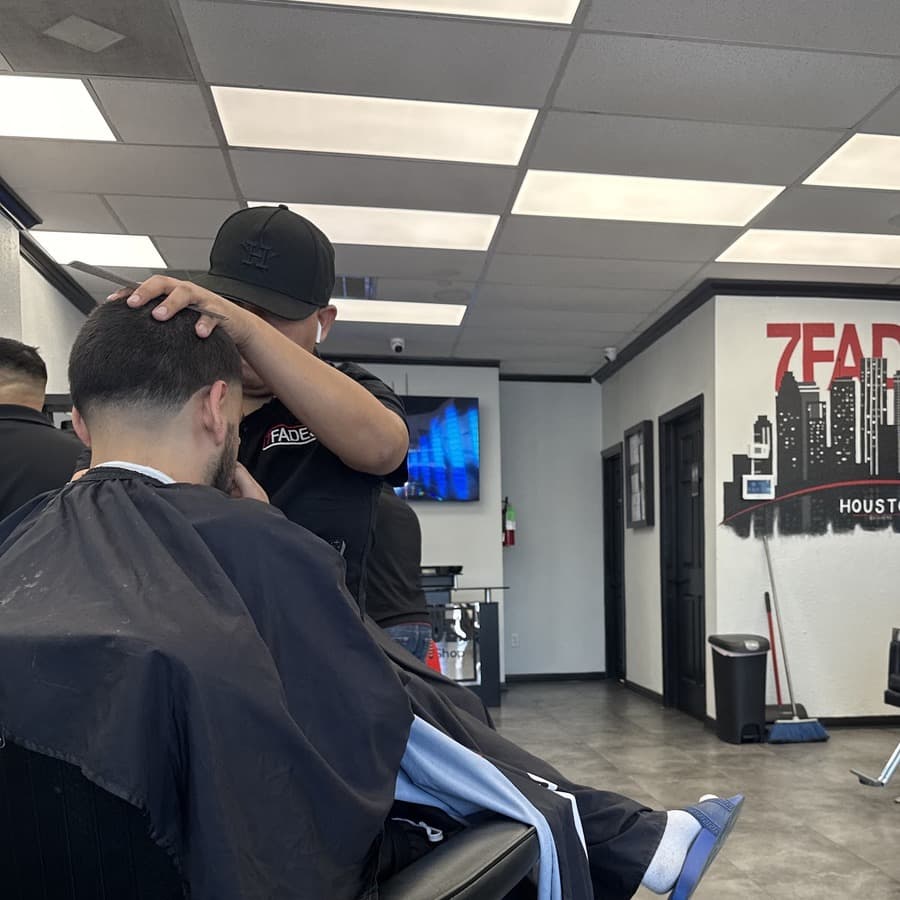 Fresh skin fade with a razor-sharp lineup
